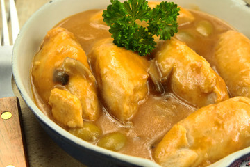 quenelles sauce financière