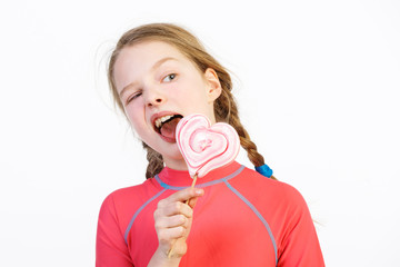 girl with lollipop  