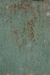Rusty metal parts