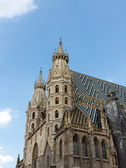 Stephansdom von Wien, Blick von Südwesten