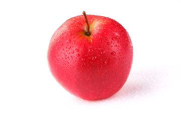 the red apple