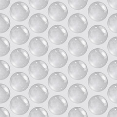 Bubbles seamless background