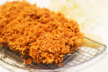 Homemade Fried Chicken with soft light.