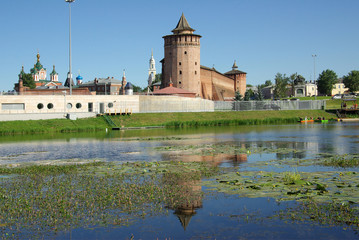 Fototapeta premium Marina tower of Kolomna Kremlin, Russia