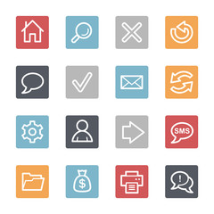 Web & internet icons set