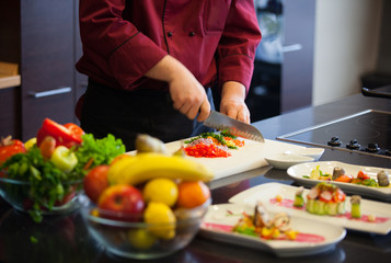 preparing food