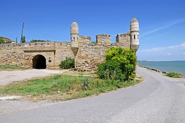 Fototapeta na wymiar Fortress Yeni-Kale