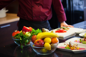 preparing food