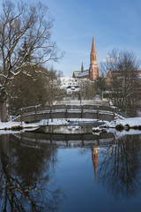 Zwiesel - Winter im Stadtpark
