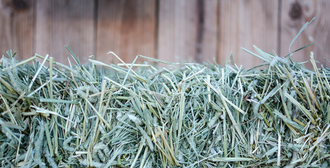 Hay bale background