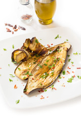 Melanzane grigliate, grilled eggplant