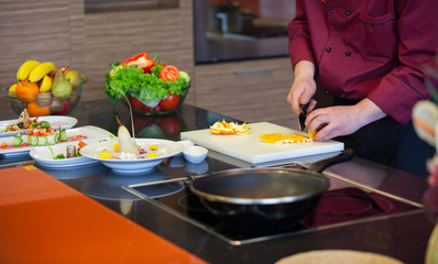 preparing food