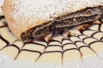 Pancakes with poppy seeds