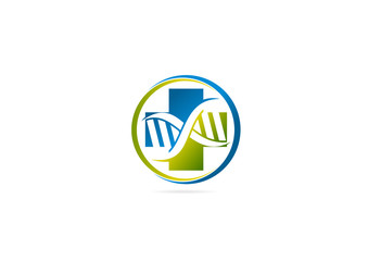 DNA  logo