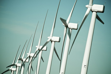wind turbines