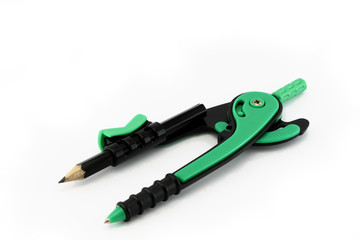 Green School Pencil Compass