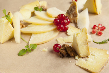 cheese selection