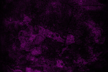 Grunge dark violet wall background or texture