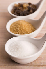 Difrent kind of sugar