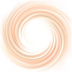 Vector backdrop of swirling creamy texture
