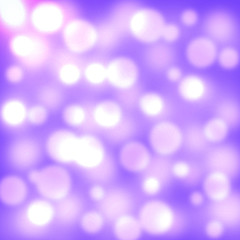 Abstract vector background with bokeh