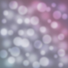 Abstract vector background with bokeh