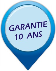 bouton garantie 10 ans