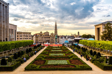 Cityscape of Brussels