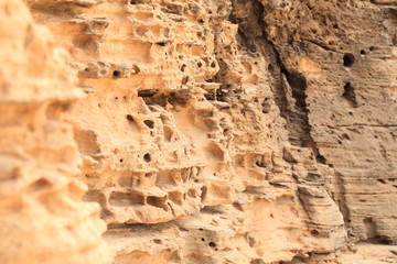 Close-up of rock.