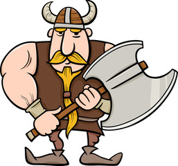 viking cartoon illustration