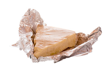 parmesan cheese  with an aluminum foil