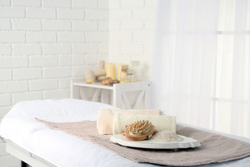 Place for relaxation in modern wellness center