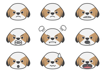 Tsi zhu cartoon emotion02