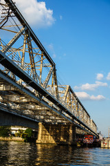 the river bridge