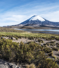 Parinacota Volcano, Lauca, Chile
