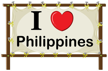 I love Philippines