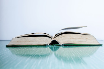 Open Book on the desk