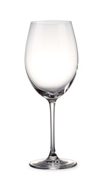 Empty Wineglass with clipping path