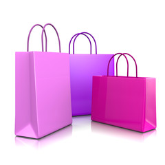 Fashion Color Shopping Bags
