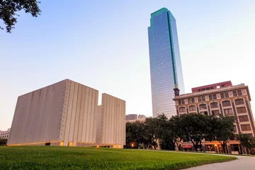 Stoff pro Meter John F. Kennedy Memorial Plaza in Dallas © f11photo