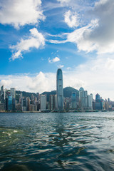 Obraz na płótnie Canvas View of Hong Kong during the day