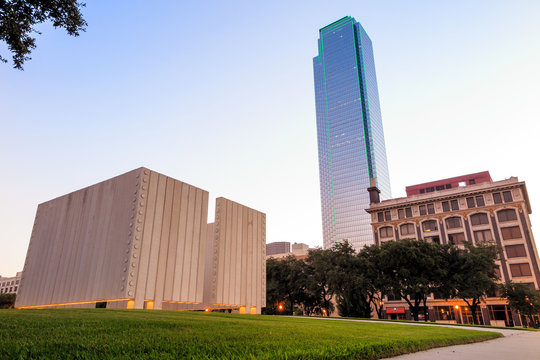 John F. Kennedy Memorial Plaza In Dallas