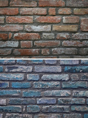 texture brick wall, set