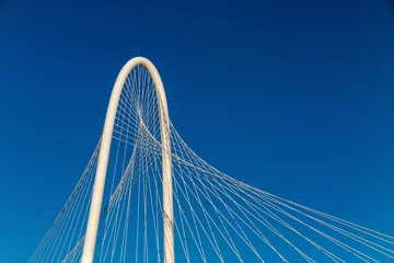 Fototapeten Margaret Hunt Hill Bridge in Dallas © f11photo