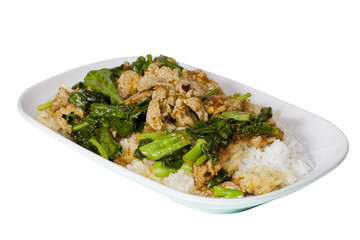 Stir-fried vegetables