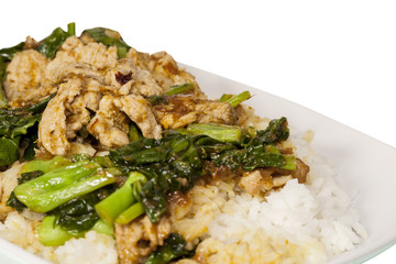 Stir-fried vegetables