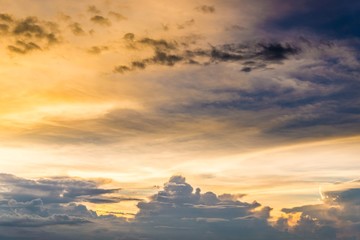 Sunset Sky Background