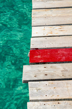 Steg am Meer