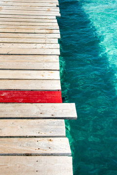 Steg am Meer