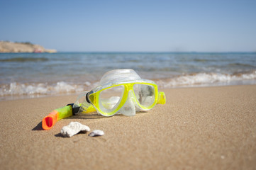 Obraz premium Snorkeling mask